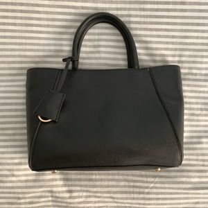 Zara Black Zipper Bag